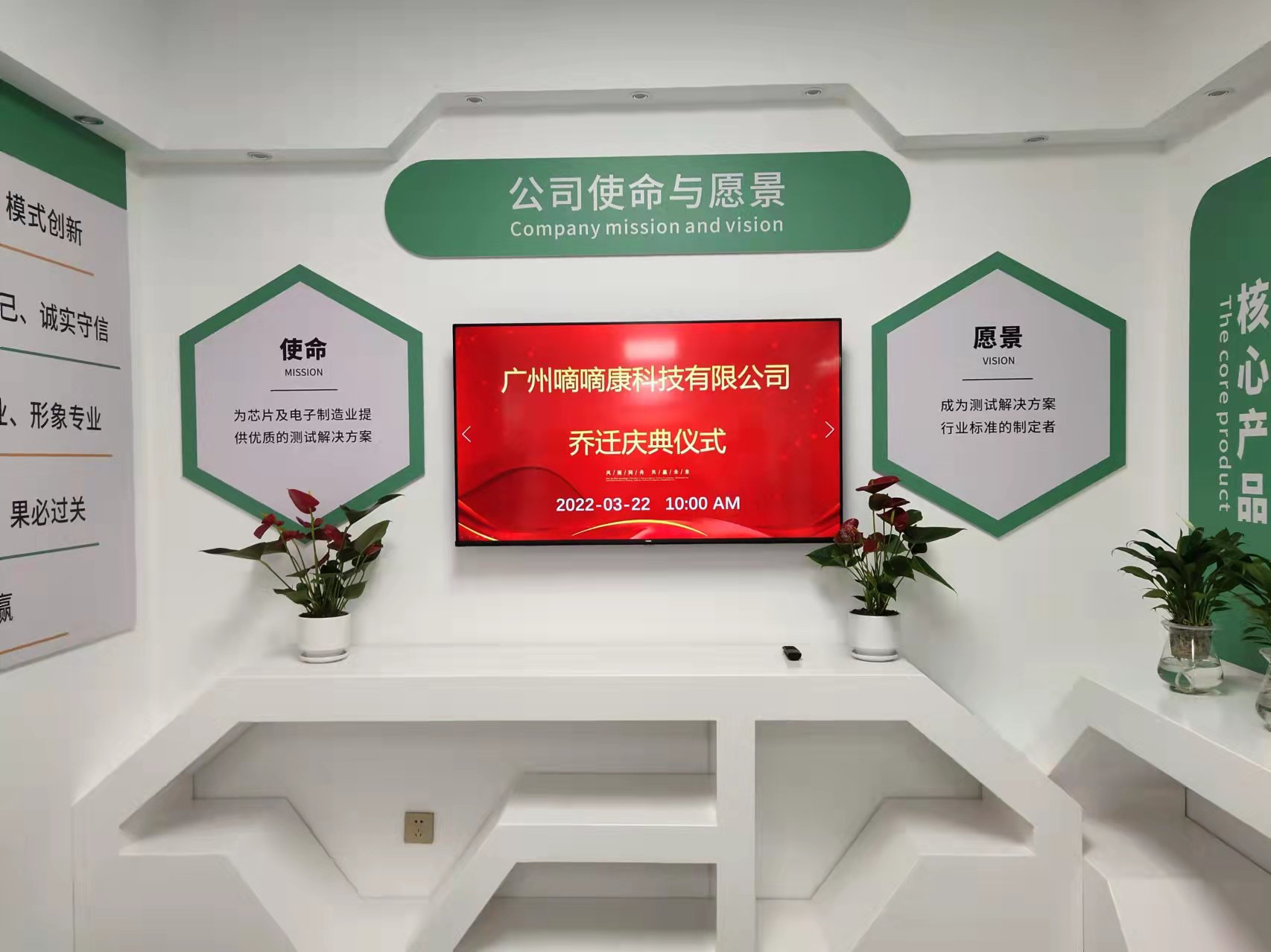2022年3月jinnianhui科技子公司广州嘀嘀康科技有限公司乔迁庆典仪式